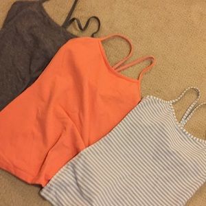Power Y tank tops